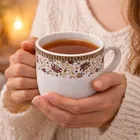 Ceramic Tea & Coffee Cup, White, Pack of 6 