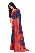 Georgette Printed Saree for Women 