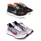 Sports Shoes for Men, Multicolor, Pack of 2 