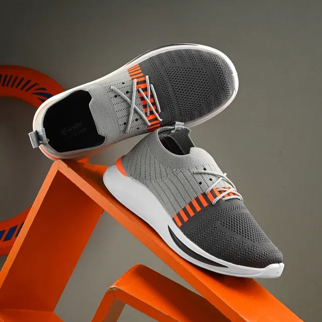 Casual Shoes for Boys (Grey, 4)