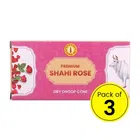 Mangal Bhavan Dry Doop Cone - Shahi Rose - 12 Cones (Pack Of 3)