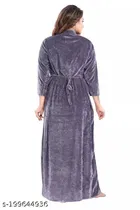 Velvet Nightdress Set for Women 