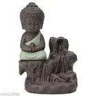 Lord Buddha Water Fountain with 10 Smoke Backflow 