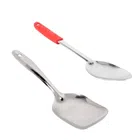 JENSONS Steel Serving Spoons (Set of 2, 9 inches & 12 inches)