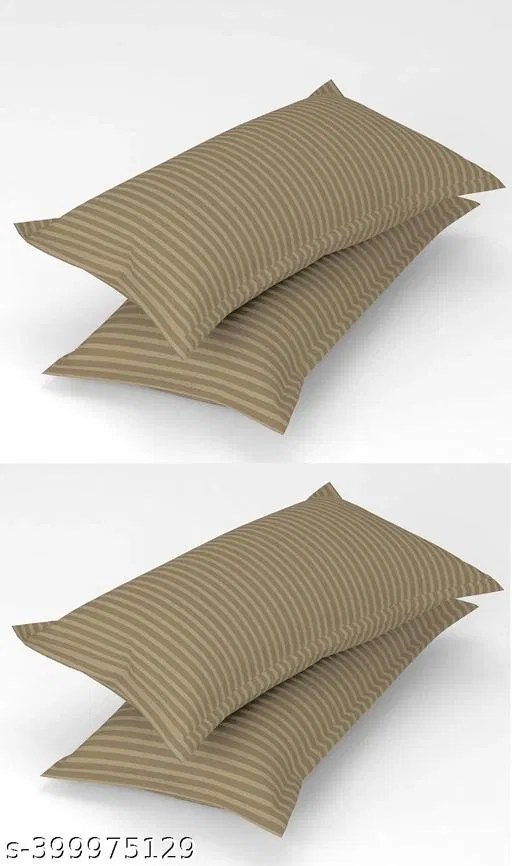 Satin Pillow Covers (Multicolor, 18x28 inches) (Pack of 4)