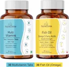 Multivitamin & Omega 3 Fish Oil 1000mg 