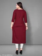 Embroidered Rayon Kurti for Women 