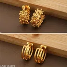 Gold-Plated Earrings/Studs/Bali Combo For Women'S/Girls