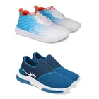 Sports Shoes for Men, Multicolor, Pack of 2 