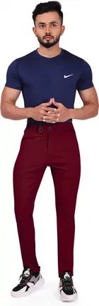 Lycra Blend Trouser for Men 