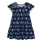 Printed Cotton Blend Frock for Girls 