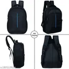 Nylon Backpack for Men & Women, Black