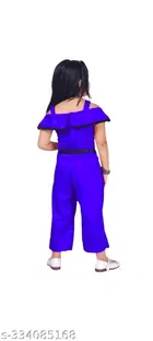 Rayon Printed Jumpsuit for Girls 