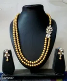 Alloy Necklace with Earrings for Women 