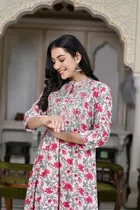 Pure Cotton Anarkali Kurti for Women 
