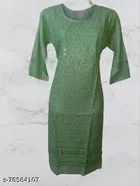 Cotton Embroidered Kurti for Women 