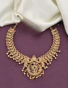 Zircon Gold-plated Necklace Set for Women 