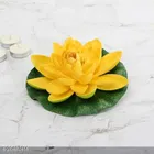 Polyester Artificial Lotus Flower 