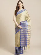Cotton Embellished Saree for Women 