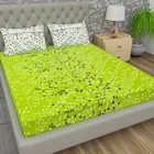Cotton 88x88 Inch Bedsheet with 2 Pillow Cover 
