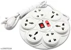Universal Multi Plug Round Extension Cord 