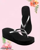 Solid Sliders for Women with Bows 
