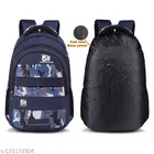 Polyester Backpack for Men & Women, Blue