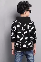 Cotton Blend Hood Neck Sweatshirts for Boys 