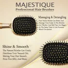 Majestique Premium Detangling Paddle Brush for Unisex 