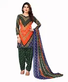 Crepe Unstitched Dress Material for Women 