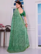 Georgette Printed Saree for Women 