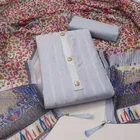 Jacquard Unstitched Dress Material for Women 