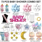 73 Pcs Balloons Decoration Kit, Multicolour, Set of 1