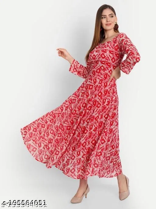 Fashionable Dresses for Women (Pink, XXL)