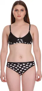 Cotton Blend Lingerie Set for Women 