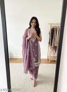 Bandhani Printed Jaipuri Designs Embroidered Top Bottom Duppata for Women 