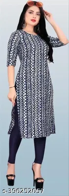 Crepe Kurtis for Women 