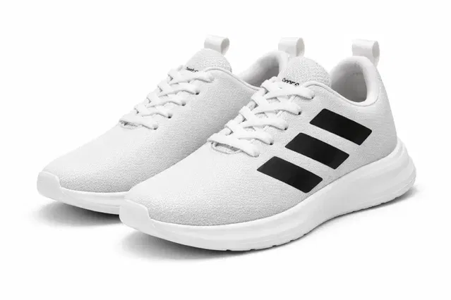 Sports Shoes for Men, White & Black (8)