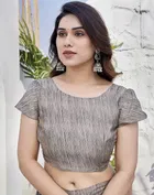 Chiffon Printed Saree for Women 