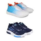 Sports Shoes for Men, Multicolor, Pack of 2 