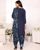 Punjabi Floral Suit for Women 