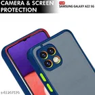 AESTMO Translucent Hybrid Samsung Galaxy F42 5G / A22 5G Back Case Cover 