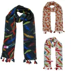 Chiffon Printed Scarves for Women & Girls 