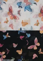 Chiffon Scarves for Women, Multicolor, Pack of 2