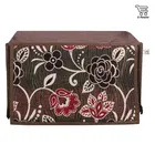 E-Retailer Polyester 3-Layered Microwave Oven Cover With Front Zipper Encloser Suitable for 23 Liter 