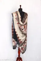 Art Silk Printed Dupatta for Women & Girls, Multicolour 