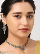 Alloy Stone Jewellery Set for Women 