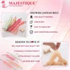 Majestique Mesh Stretchable Braided Long Bath Loofah 
