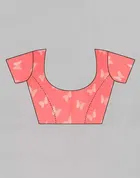 SVB बटरफ्लाई प्रिंटेड साड़ी फॉर वीमेन 