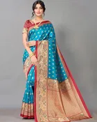Art Silk Printed Saree for Women 